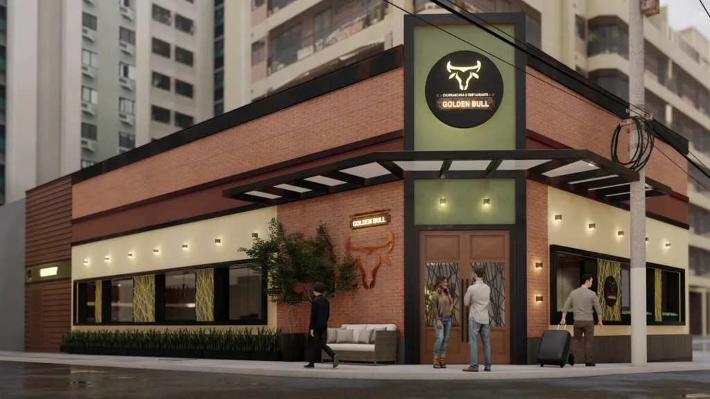 Projeto Comercial Restaurante e Churrascaria Golden Bull